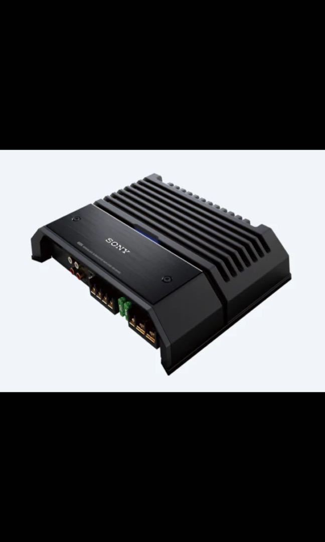 Sony XM-GS100 Class D Subwoofer Amplifier – Compact, High Power For Car Audio