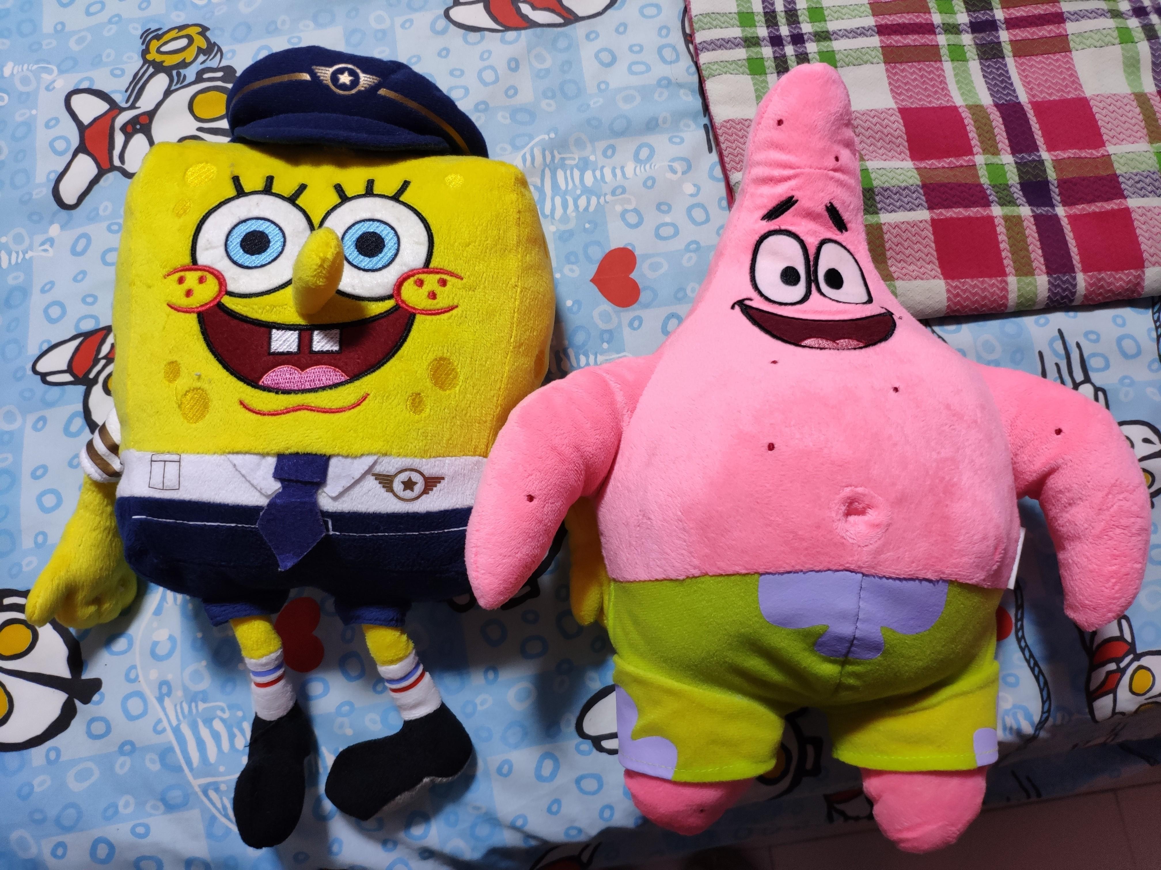 spongebob plushies