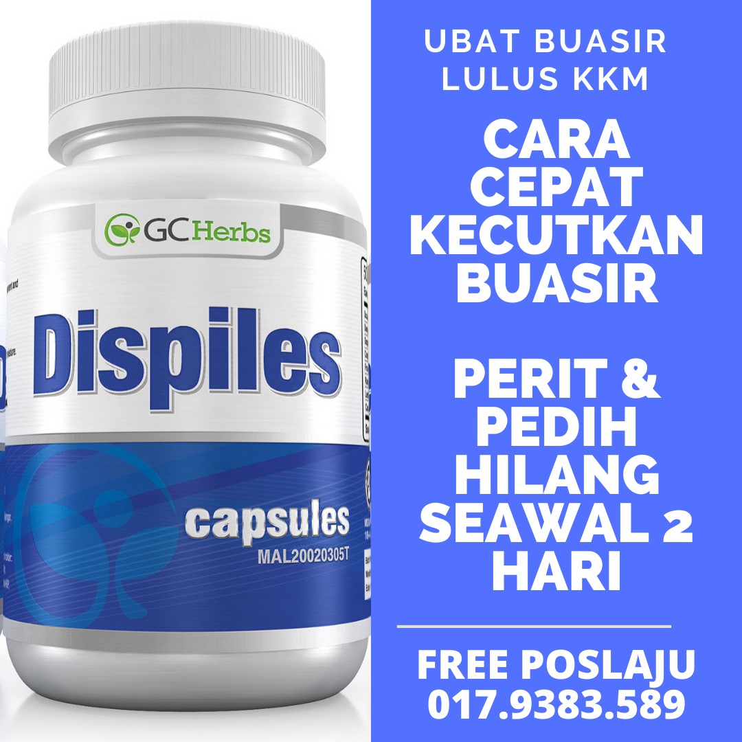 Ubat Buasir Dispiles Health Nutrition Health Supplements Vitamins Supplements On Carousell