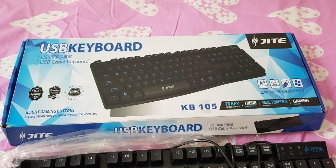 Usb keyboard, Computers & Tech, Parts & Accessories, Computer Keyboard on Carousell