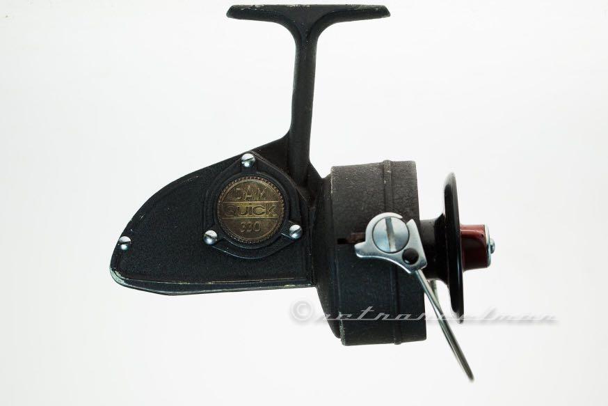D.A.M. QUICK 330 Vintage Spinning Reel - No Spool - Made in West