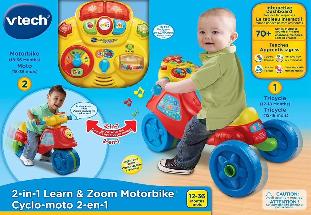 vtech trike to bike