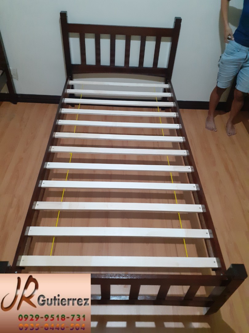 pine single bed frame