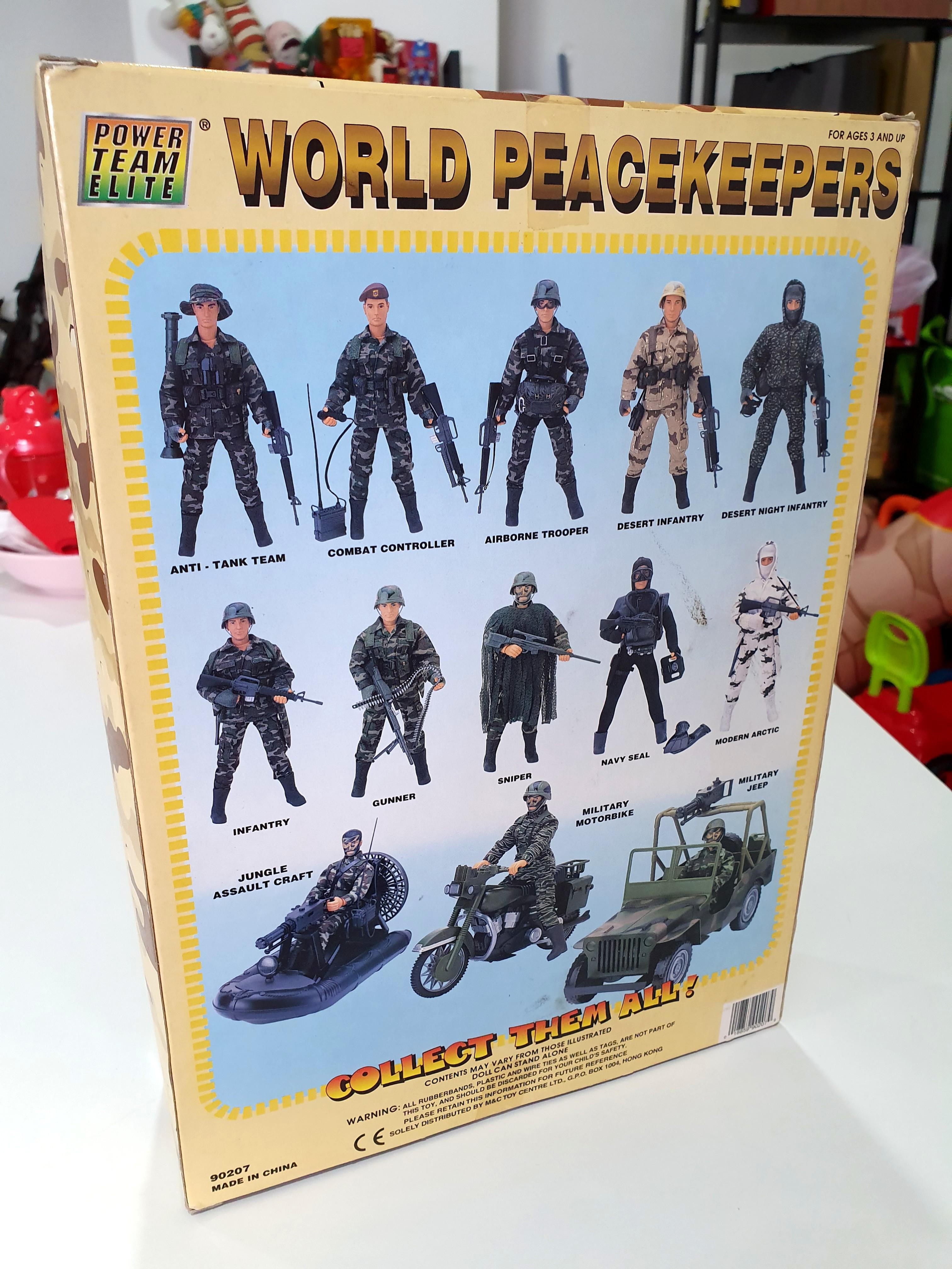 World peacekeepers 12 inch figures sales