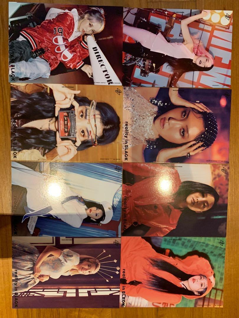 Wts Mamamoo Reality In Black Post Cards Hobbies Toys Memorabilia Collectibles K Wave On Carousell