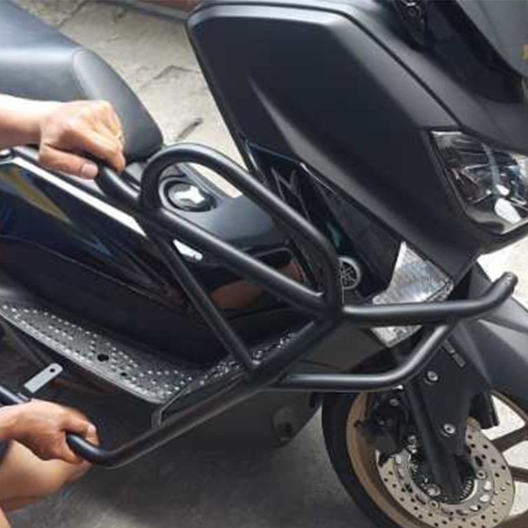 Yamaha Nmax155 Nmax 155 Crash Bar Crashbar Protection Protect Guard Bars Motorcycles Motorcycle Accessories On Carousell