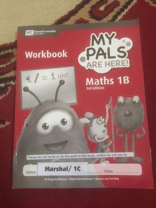 My pals Math  1B workbook
