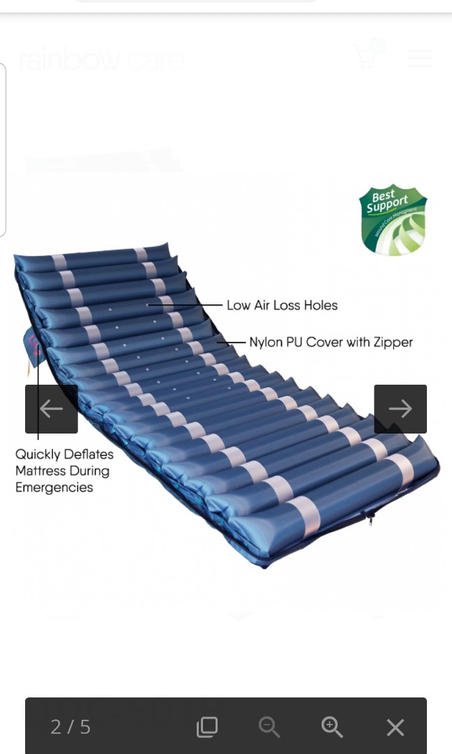 ALTERNATING PRESSURE AIR MATTRESS, Furniture & Home Living, Furniture