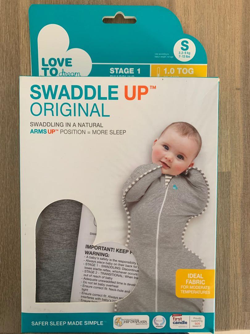 love to dream swaddle tight around neck