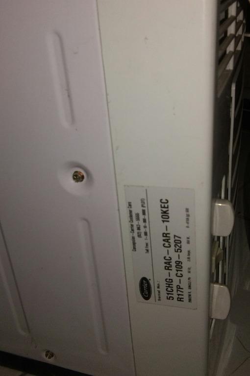 Carrier WCARZ010EC 1.0Hp Window Type Air Condirioner, TV & Home