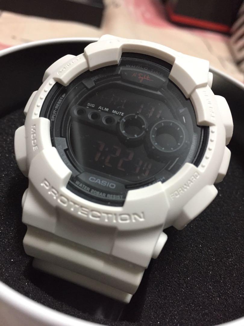 CASIO WATCH G SHOCK GD 100NS 7JR NIGEL SYLVESTER LIMITED EDITION