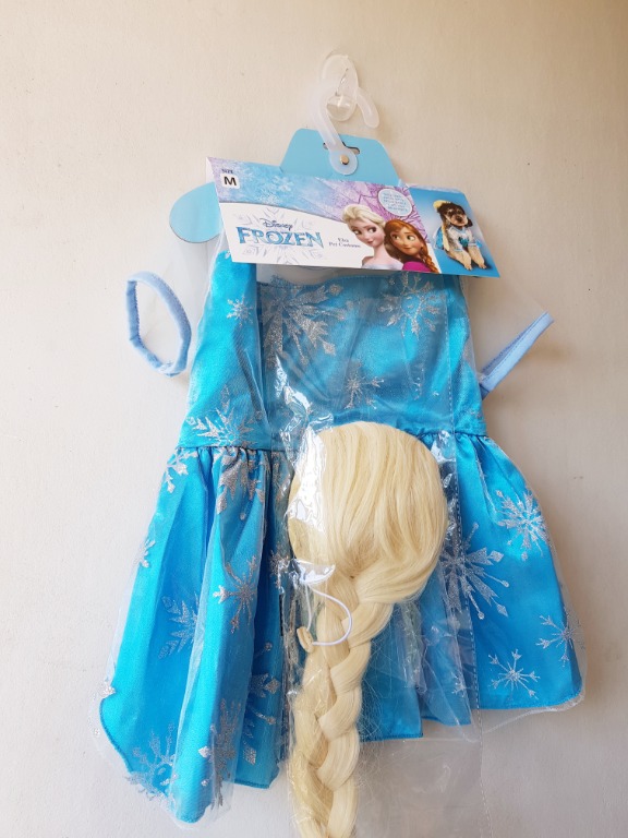 Elsa Frozen DOG costume Med Pet Supplies Homes Other Pet Accessories on Carousell