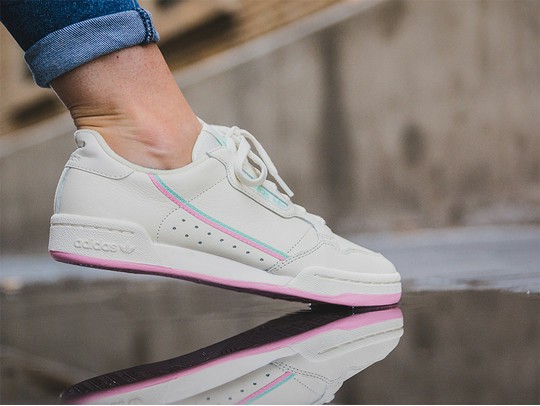 adidas continental 80 pink mint