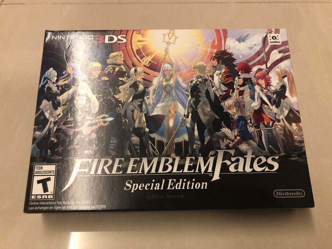 Fire Emblem Fates Special Edition Video Gaming Gaming Accessories Game Gift Cards Accounts On Carousell