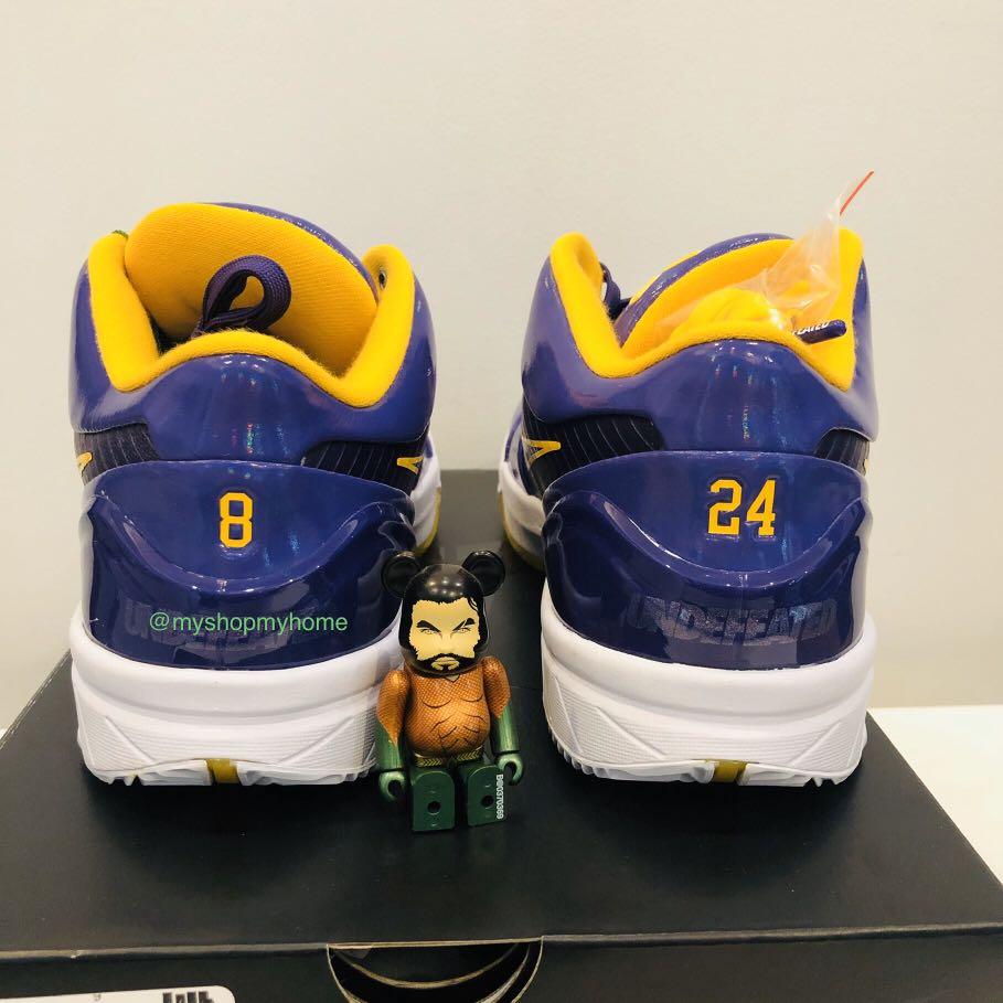 For sale Kobe 4 Protro Undefeated PE Men s Fashion Footwear
