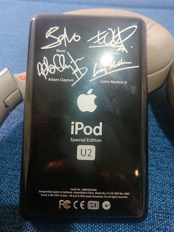 Ipod Classic U2 Signature Limited Edition 128g Ssd Double Life Battery Brand New Electronics Audio On Carousell