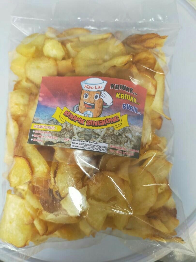 Keripik Singkong Kemasan 150gr Makanan Minuman Snek Di Carousell