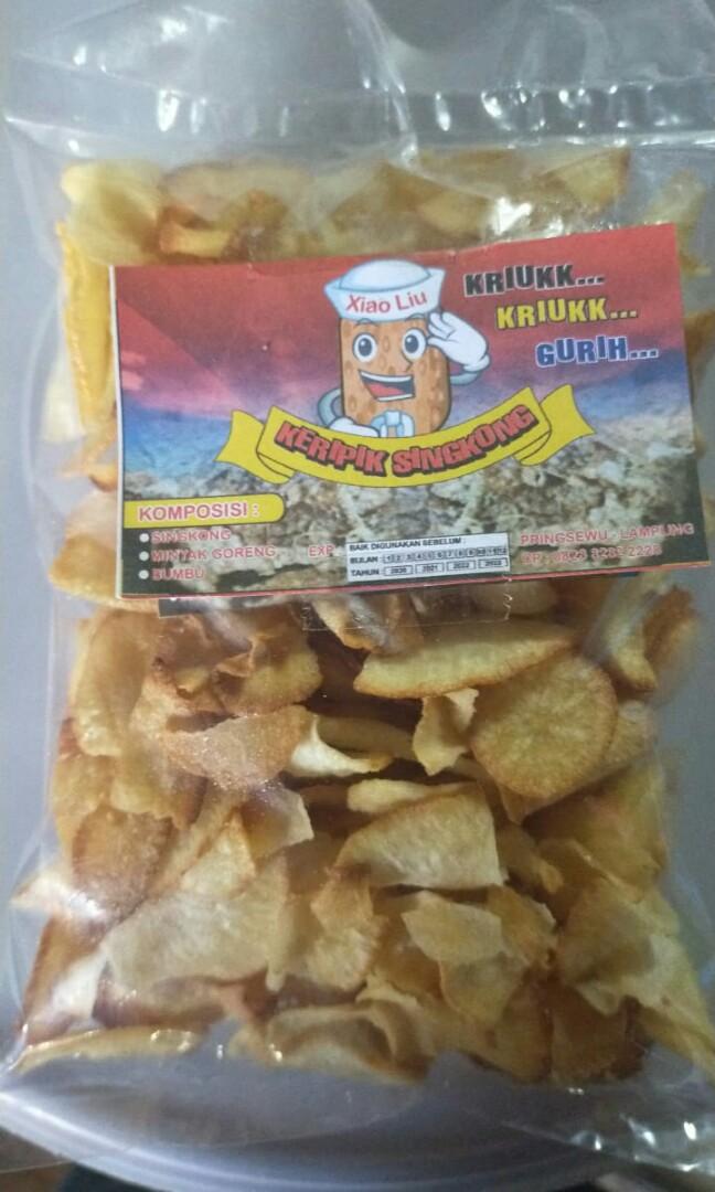 Keripik Singkong Kemasan 150gr Makanan Minuman Snek Di Carousell