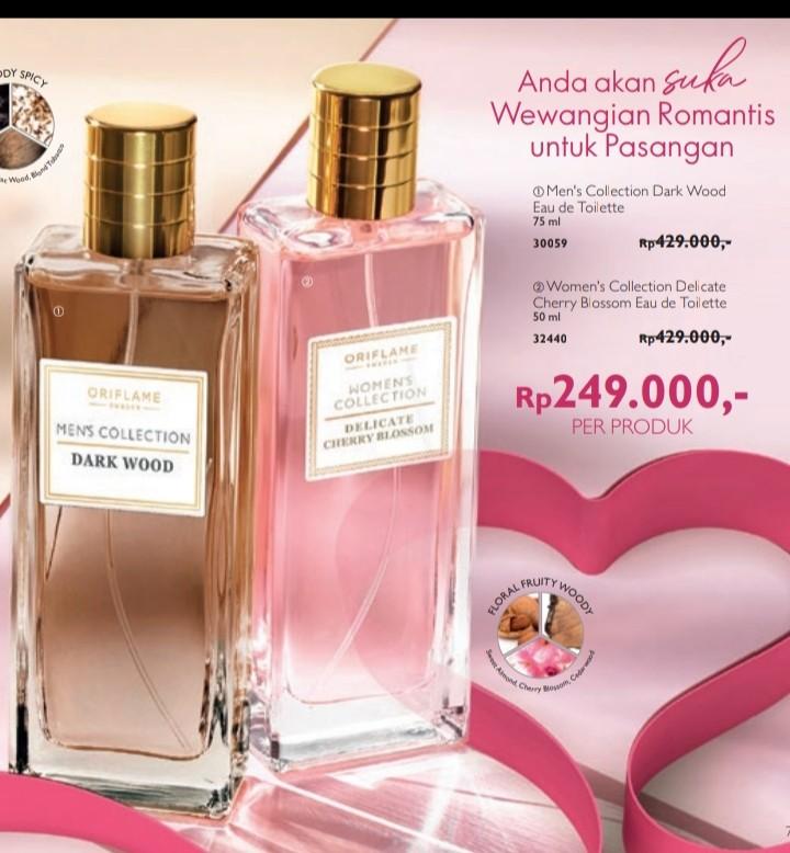 Men S Collection Women S Collection Edt By Oriflame Kesehatan Kecantikan Parfum Kuku Lainnya Di Carousell