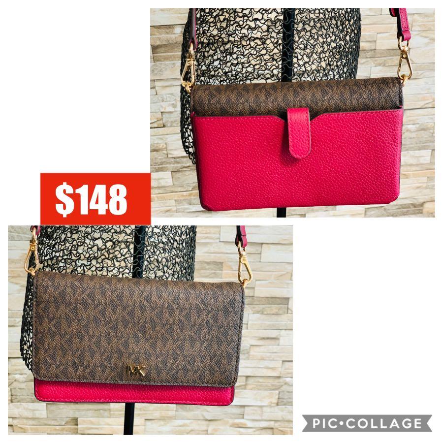 michael kors sling wallet