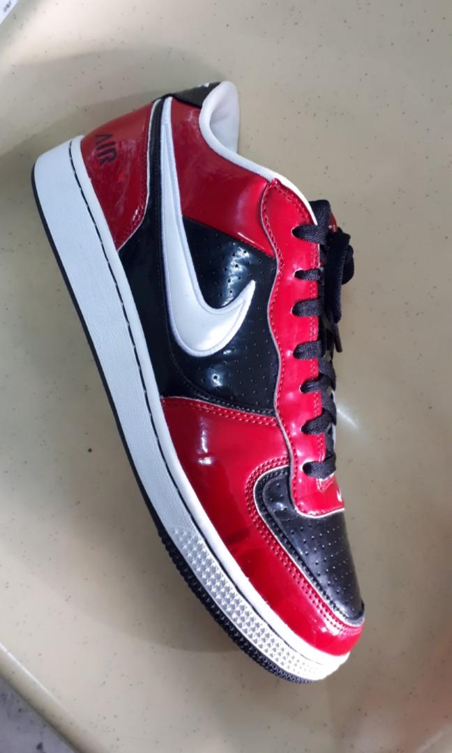 Nike Air Indee Chicago Bulls Black Red Bred Patent