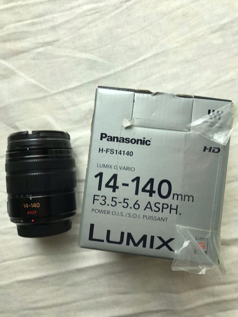 箱完備】Panasonic LUMIX G VARIO 14-140mm-