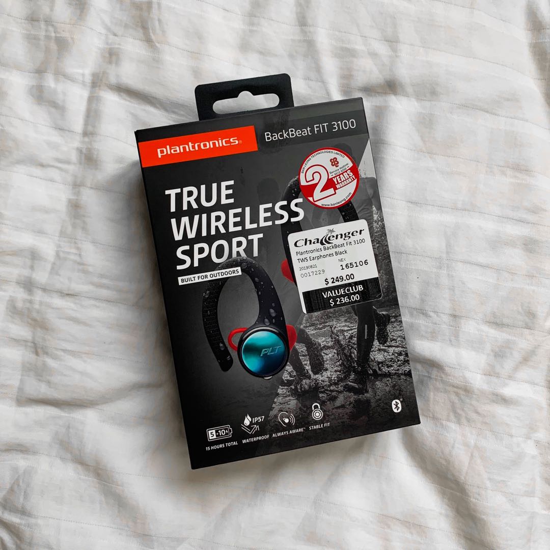 plantronics backbeat fit 3100 tws