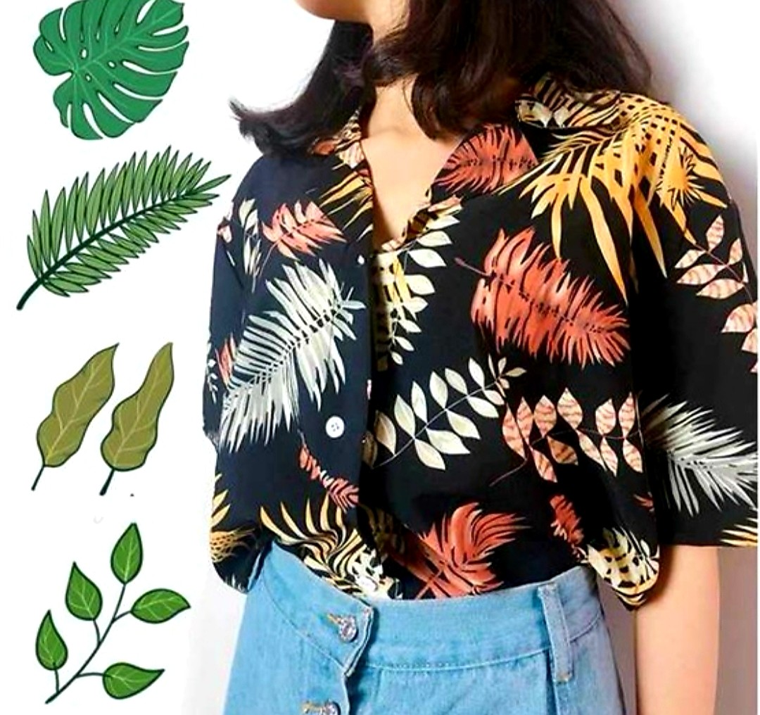 Hawaiian polo shirts womens on sale