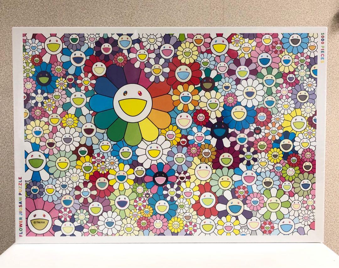 村上隆 Flower Jigsaw Puzzle フラワージグソーパズル新品未開封サイズ