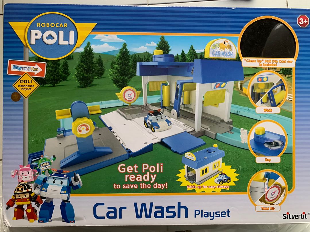 Robocar poli discount car wash