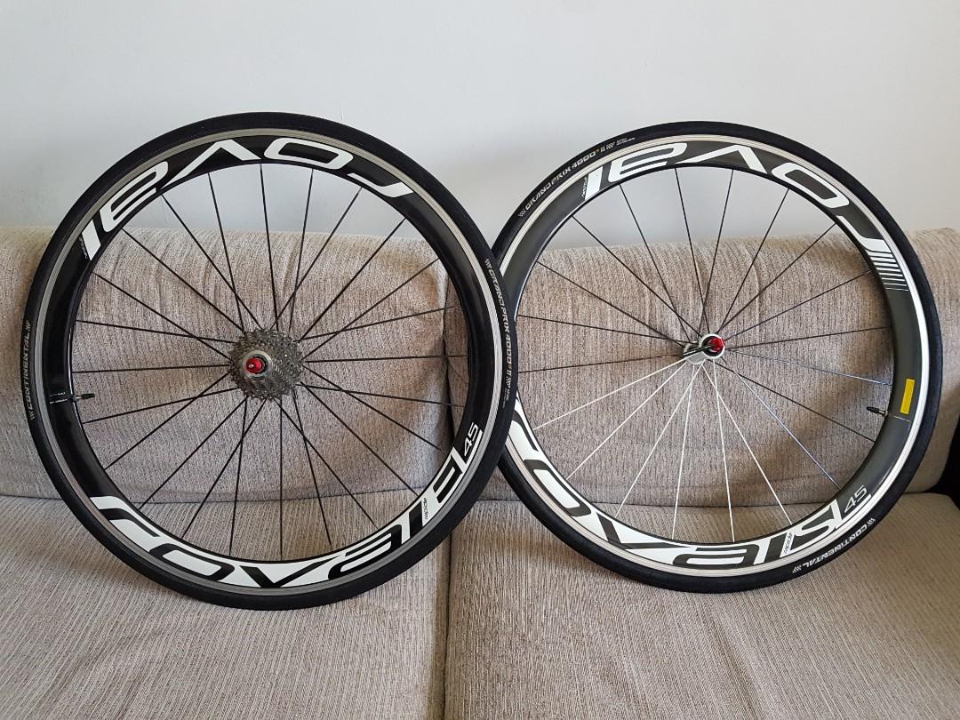 Roval Rapide SL 45 carbon wheelset