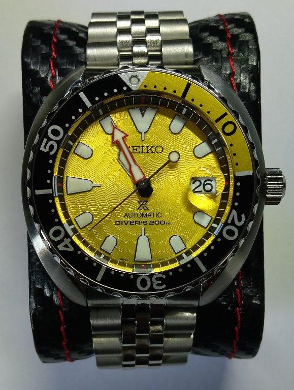 Seiko Zimbe SRPD19K Thailand limited edition yellow dial, Men's Fashion,  Watches & Accessories, Watches on Carousell