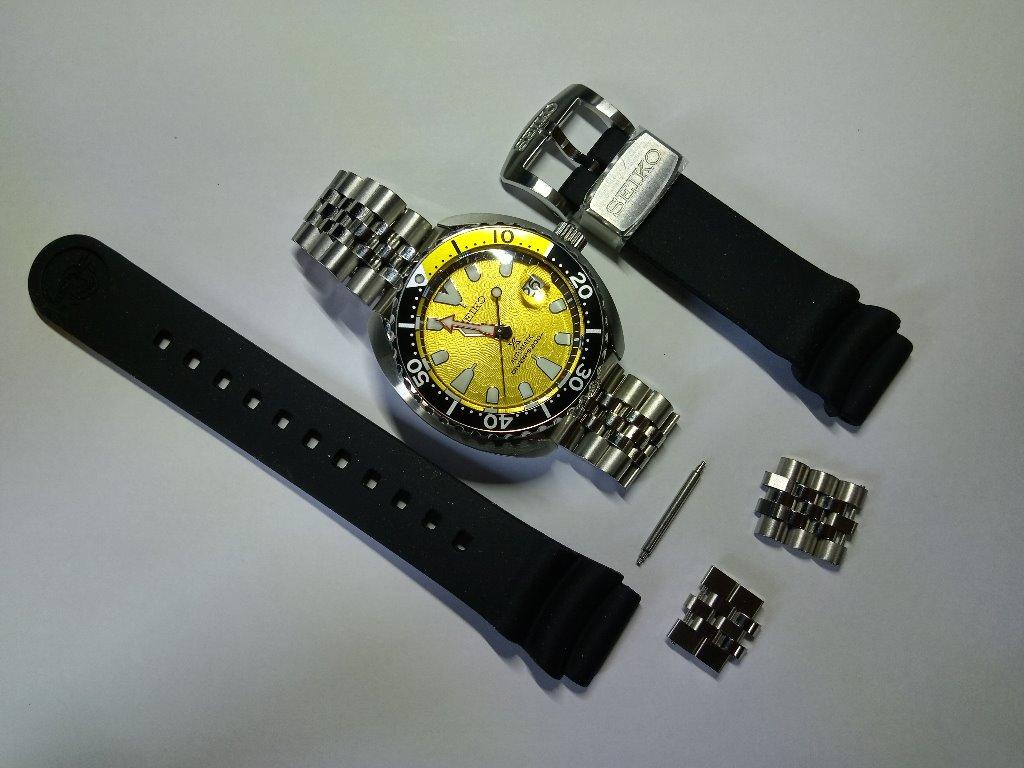 Seiko Zimbe SRPD19K Thailand limited edition yellow dial Men s