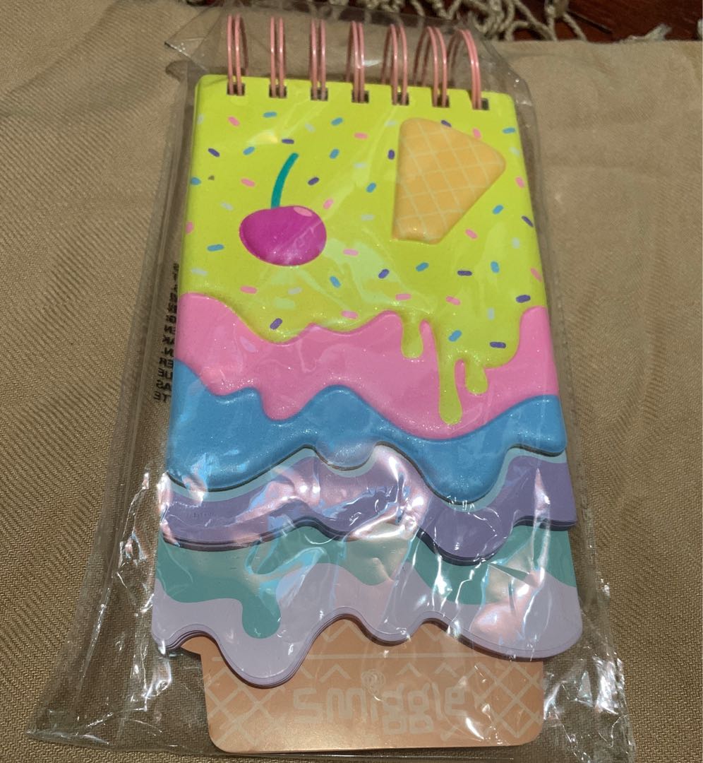 Smiggle ice cream notepad, Hobbies & Toys, Stationary & Craft, Other
