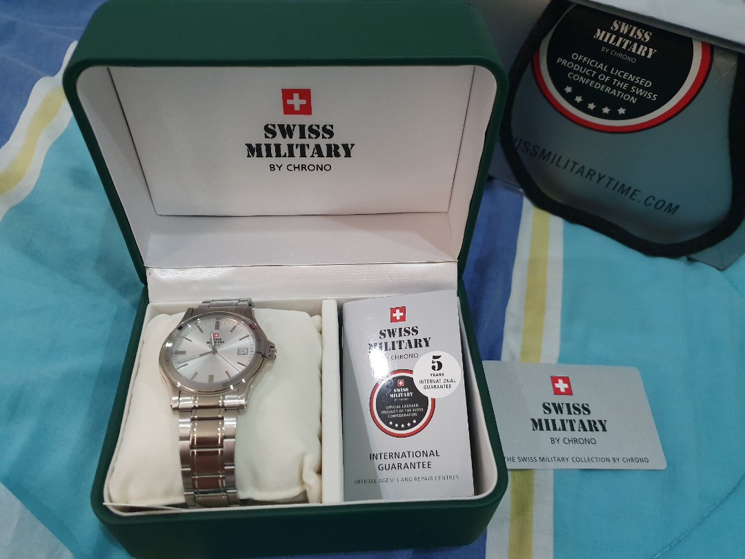 Swiss military watch on sale by chrono price