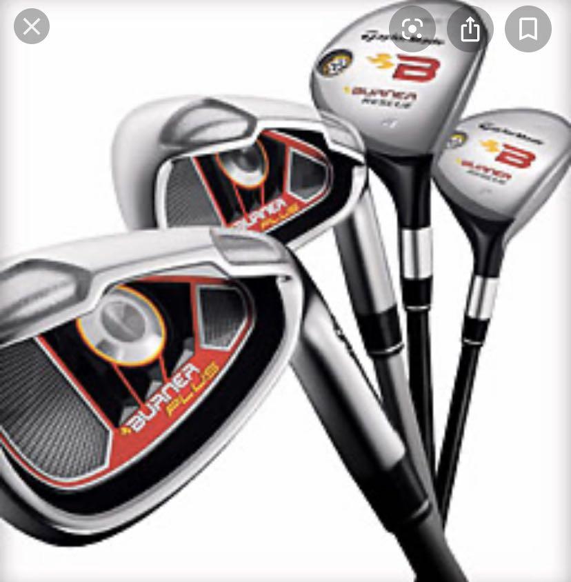 Taylormade burner full set golf clubs clearance