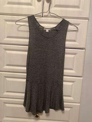 Aritzia Peplum Tanktop