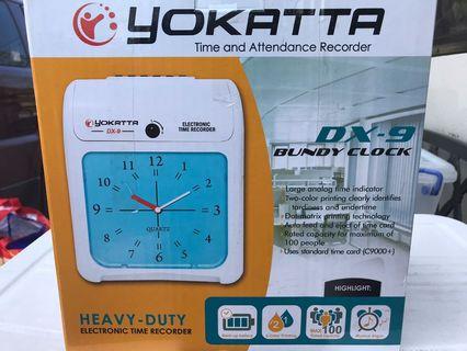 YOKATTA DX-9 Bundy Clock