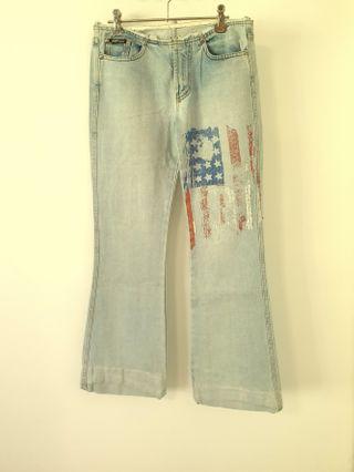 Vintage low cut jeans