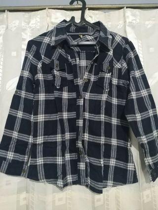 Kemeja flanel kotak #makinhoki