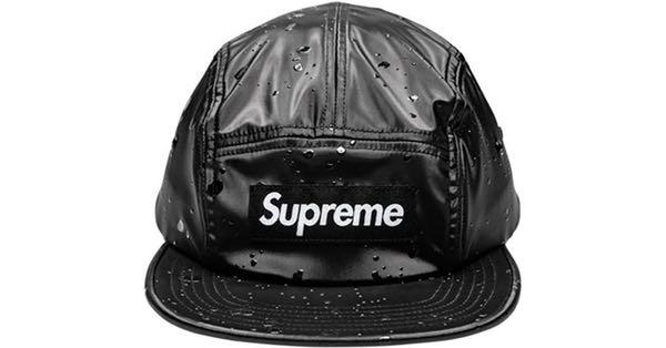 BNWT Supreme Splatter Camp Cap in Black SS19