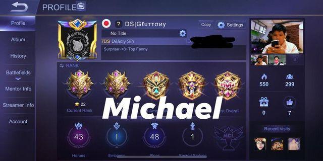 Mobile Legends Account Mythic Video Games Carousell Philippines