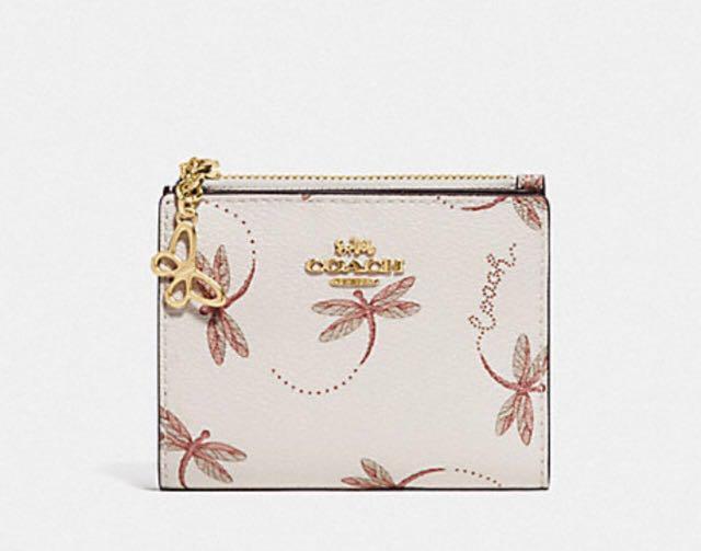 Coach dragonfly wristlet outlet