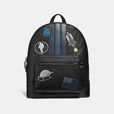 Coach space hotsell backpack