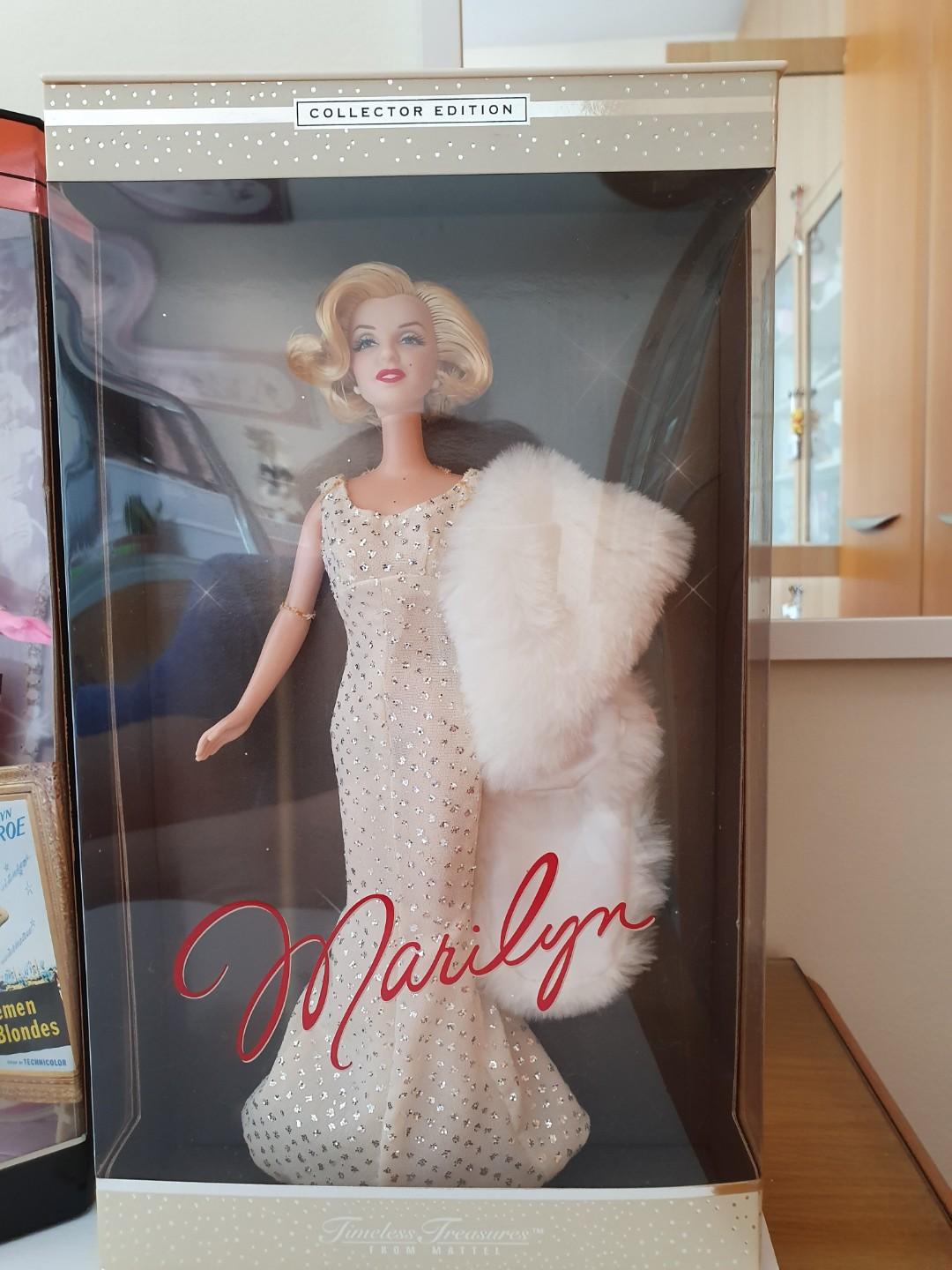 marilyn monroe barbie collector edition