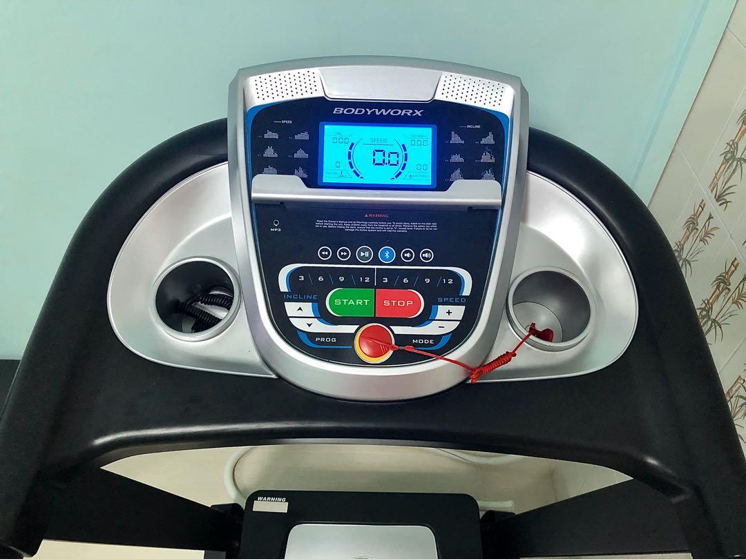 Bodyworx sport 1250 treadmill online