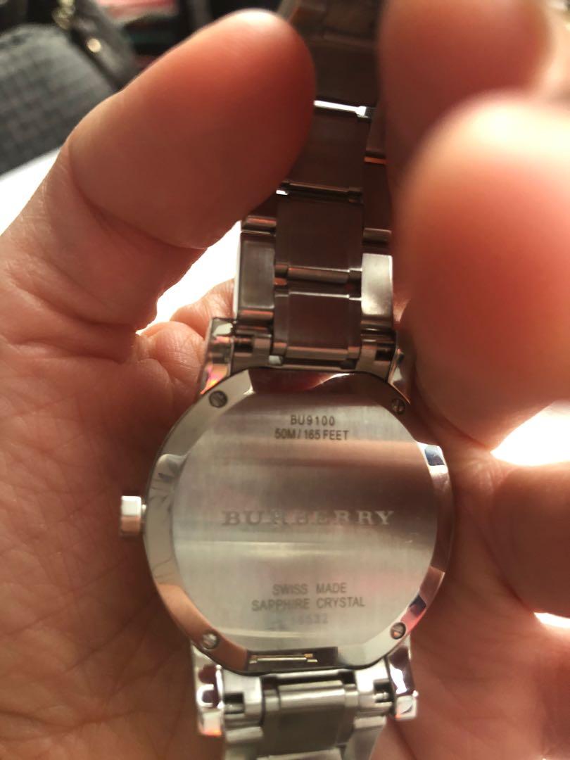 Burberry Swiss Stainless Steel Bracelet BU9100 Women s Fashion Watches Accessories Watches on Carousell