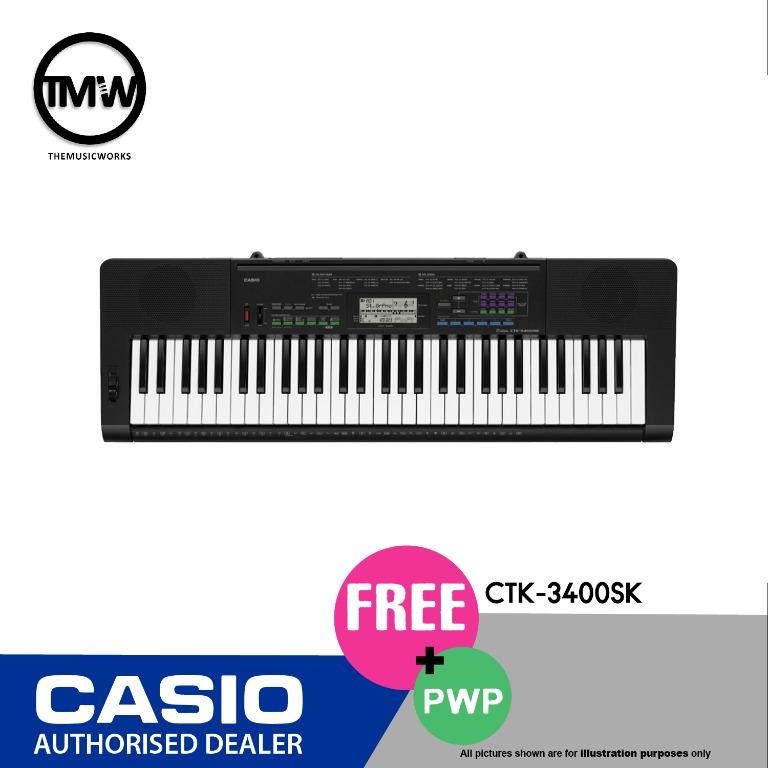 Casio ctk 3400sk 2025