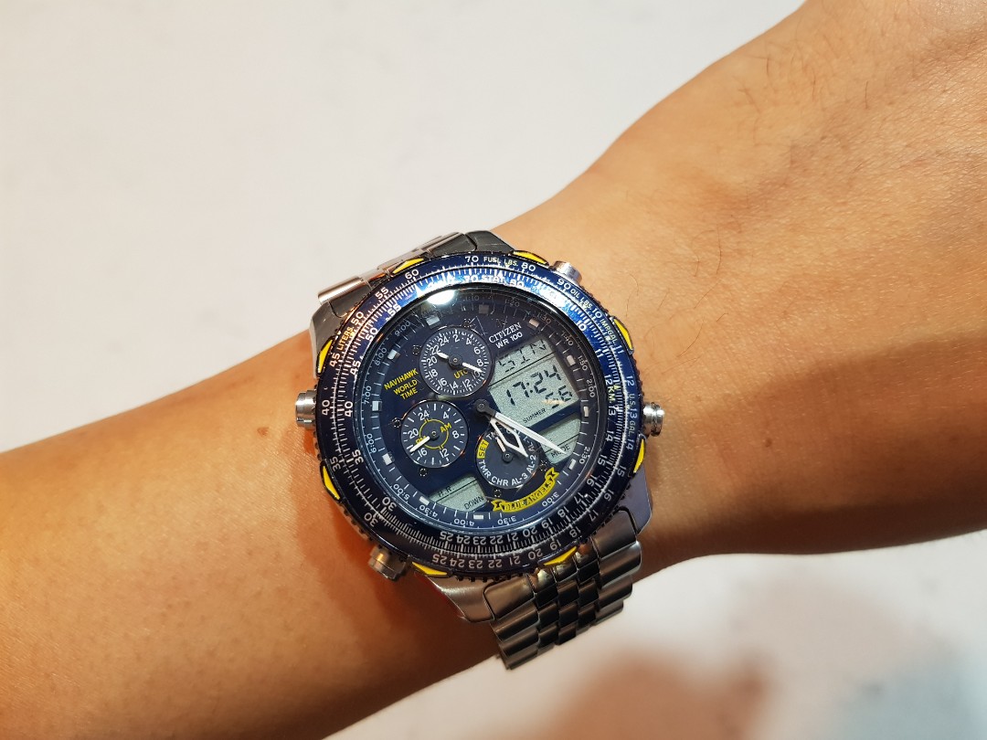 citizen navihawk blue angels vintage 1992 Mobile Phones