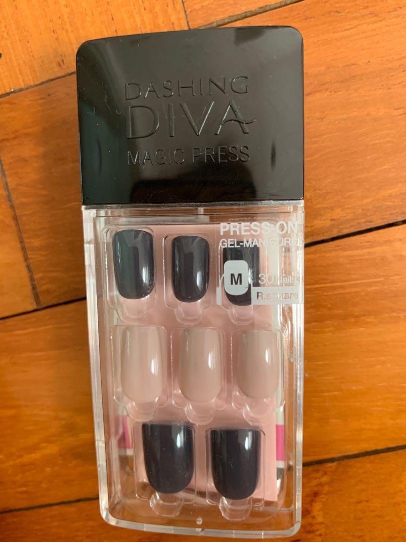 Dashing Diva Magic Press On Gel Nail Tip 1pack 30pcs Tool No Mpgs 44 Health Beauty Hand Foot Care On Carousell